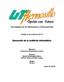 Desarrollo de la auditoria informática