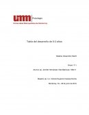 Tabla del desarrollo de 0-3 años Materia: Desarrollo infantil