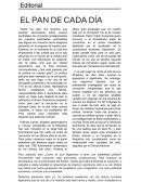 EL PAN DE CADA DÍA