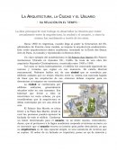 La arquitectura, la ciudad y el usuario