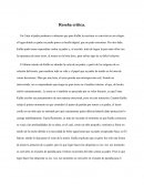 RESEÑA CRITICA Kafka