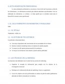 EL CICLO FORMATIVO DE MARKETING Y PUBLICIDAD