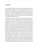 Conclusion sobre la gastronomia