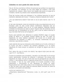 USTEDES NO SON PARTE DE ESTE MUNDO