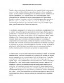 adquisicion del lenguaje