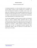Ensayo Educación Inclusiva