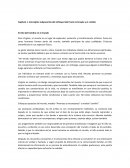 El sitio del hombre en el mundo