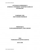 EVIDENCIA 3: INFOGRAFÍA “ESTRATEGIA GLOBAL DE DISTRIBUCIÓN”