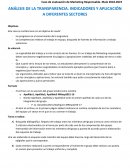 ANÁLISIS DE LA TRANSPARENCIA. INDICADORES Y APLICACIÓN A DIFERENTES SECTORES