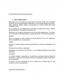 Plan estratégico de McDonald´s