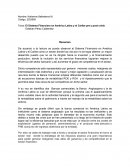 El Sistema Financiero en América Latina y el Caribe pre y post crisis