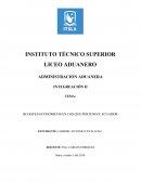 BLOQUES ECONÓMICOS EN LOS QUE PERTENECE ECUADOR. El plan "Made in China 2025"