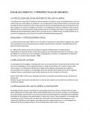 ENVEJECIMIENTO Y PERSPECTIVA DE GÉNERO