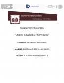 PLANEACION FINANCIERA “UNIDAD 3: RAZONES FINANCIERAS s/r