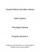 La Masacre de Columbine y sus causas según la filosofía moral, social y política