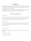 Proyectos de inversion Alimentos orgánicos