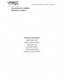 Gestion del talento. “Proceso de Capacitación”