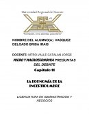 LA ECONOMÍA DE LA INCERTIDUMBRE