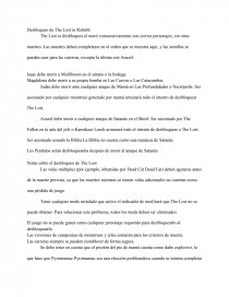 Desbloqueo de The Lost in Rebirth. Página 1