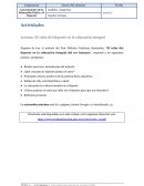 Lectura: El valor del deporte en la educación integral