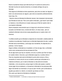 Felicidad. Página 1