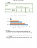 TABLAS CRUZADAS. GENERO