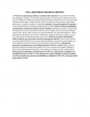 Foro: ¿Qué líderes educativos admiras?