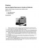 Medir tiempos de reacción visual, auditivo y táctil