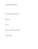 LAS FUENTES DE INFORMACION