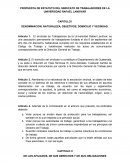 PROPUESTA DE ESTATUTO DEL SINDICATO DE TRABAJADORES DE LA UNIVERSIDAD RAFAEL LANDIVAR