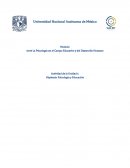 La Psicología en el Campo Educativo y del Desarrollo Humano