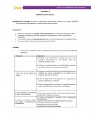 Actividad N° 3 Modelando el Micro entorno