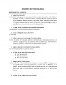 Examen toxicologia