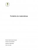 Portafolio de matematicas