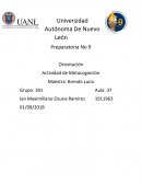 Preparatoria No 9 Orientación Actividad de Metacognición