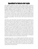 La falacia de la igualdad