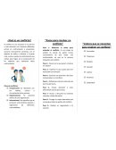 Folleto: El conflicto