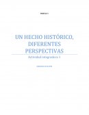 MODULO 3 UN HECHO HISTÓRICO, DIFERENTES PERSPECTIVAS