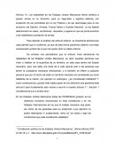 Análisis del articulo 10 constitucional