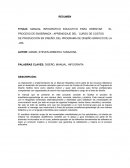 DESCRIPCIÓN MANUAL INFOGRÁFICO EDUCATIVO PARA ORIENTAR EL PROCESO DE ENSEÑANZA - APRENDIZAJE DEL CURSO DE COSTOS