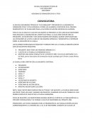 Convocatoria sociedad de alumnos