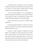 Ensayo de comparacion y contraste de La metamorfosis