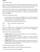 Lenguaje 1. Comunicación y lenguaje