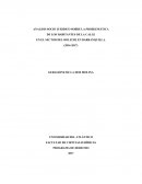 ANALISIS SOCIO JURIDICO SOBRE LA PROBLEMÁTICA DE LOS HABITANTES DE LA CALLE EN EL SECTOR DEL BOLICHE EN BARRANQUILLA