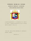 LA GESTIÓN ADMINISTRATIVA Y SU INFLUENCIA EN EL SERVICIO DE TUTORÍA Y ORIENTACIÓN EDUCATIVA