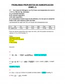 PROBLEMAS PROPUESTOS DE HUMIDIFICACION