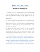 ÉTICA PARA AMADOR, OPINIÓN CAPITULO 1. DE QUE VA LA ÉTICA