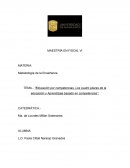 Educación por competencias, Los cuatro pilares de la educación y Aprendizaje basado en competencias