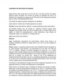 AUDIENCIA DE IMPUTACIO DE CARGOS