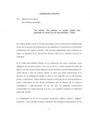 Ensayo sobre Globalización del Derecho